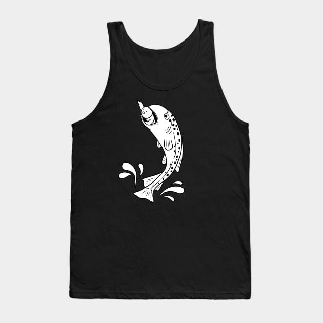 Deep trout ate me Tank Top by Hiisessol